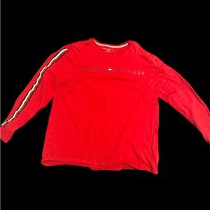 Tommy Hilfiger long sleeve red XL